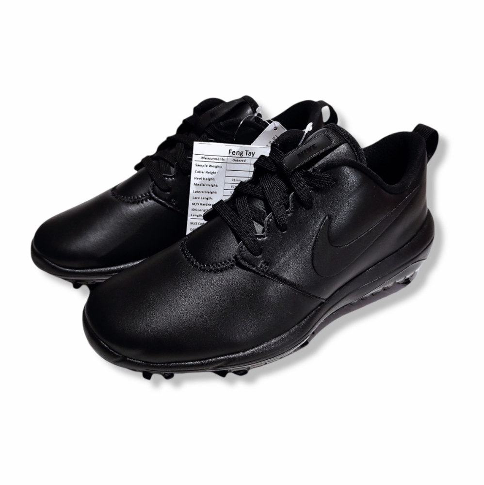 NIKE Feng Tay SAMPLE Roshe G Tour Shoes Triple Black AR5582-007 Women’s Size 7